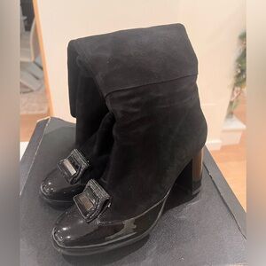 MAROCO COLLECTION BALDIVA Elegant Black Women's Heels Boots SIZE 37